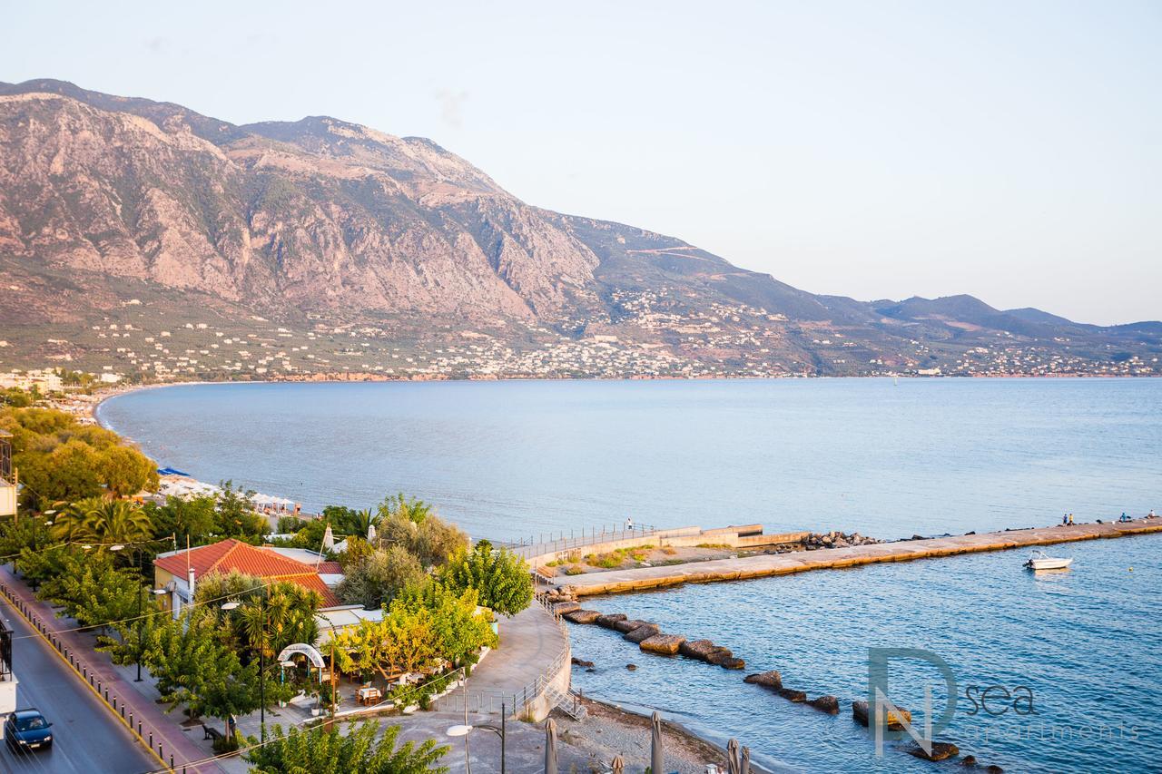 Dn Sea Apartments Каламата Экстерьер фото